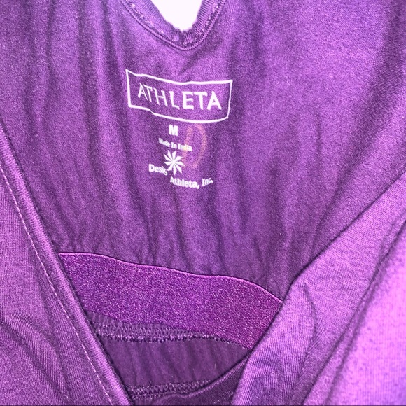 LIKE NEW! Athleta Yantra Surya Organic Embroidered Tank Top - Picture 10 of 12